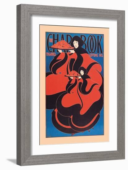 The Chap Book: Thanksgiving-Will H. Bradley-Framed Art Print