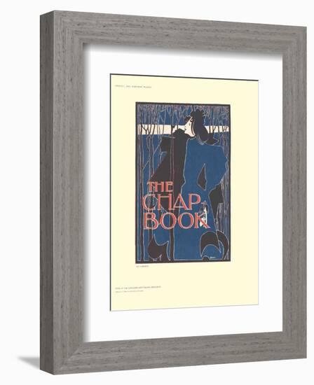 The Chap Book-Will H^ Bradley-Framed Collectable Print