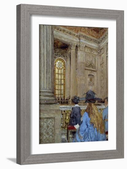 The Chapel at the the Chateau of Versailles by Edouard Vuillard-null-Framed Giclee Print