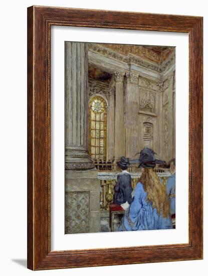 The Chapel at the the Chateau of Versailles by Edouard Vuillard-null-Framed Giclee Print