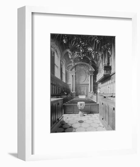 'The Chapel, Hampton Court Palace', 1903-Unknown-Framed Giclee Print