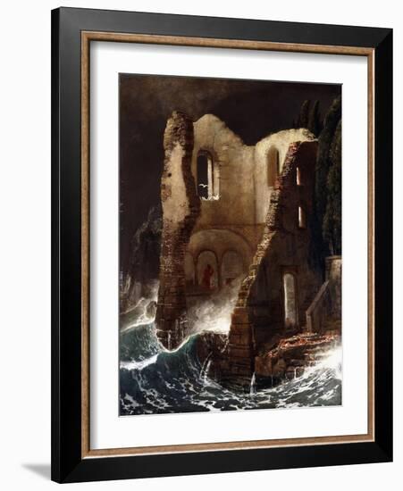 The Chapel-Arnold Bocklin-Framed Giclee Print