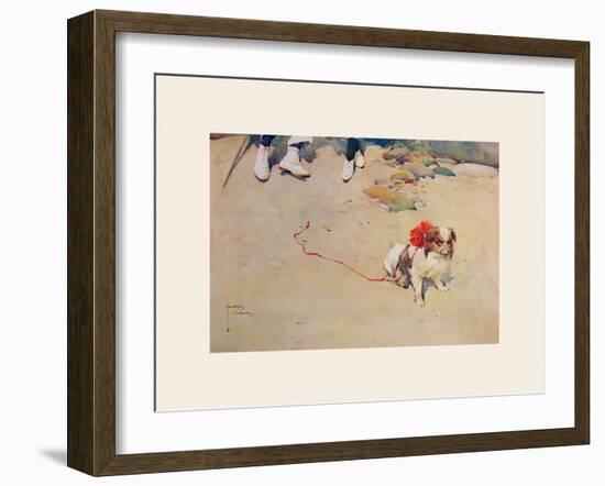 The Chaperone-Lawson Wood-Framed Premium Giclee Print