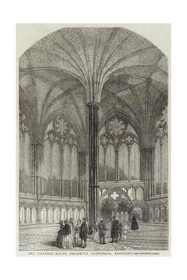 The Chapter House Salisbury Cathedral Restored Giclee Print Art Com The Chapter House Salisbury Cathedral Restored Giclee Print Art Com
