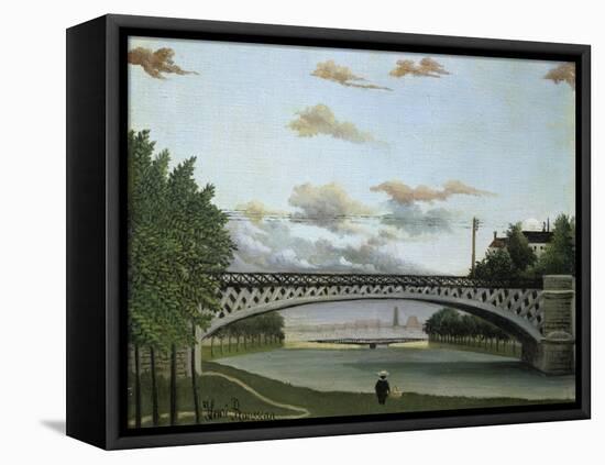 The Charenton Bridge-Henri Rousseau-Framed Premier Image Canvas