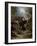 The Charge of the French Cuirassiers at Reichshof-Adolphe Yvon-Framed Giclee Print