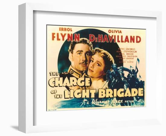 The Charge of the Light Brigade, 1936-null-Framed Premium Giclee Print