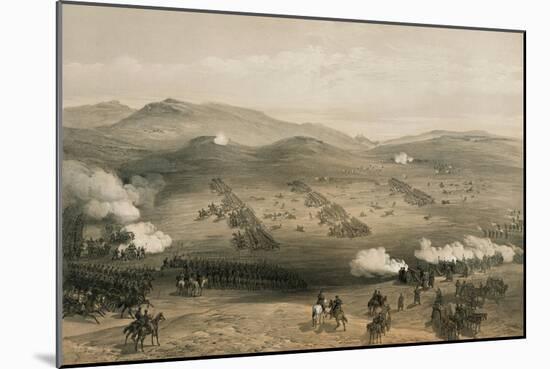 The Charge of the Light Brigade at the Battle of Balaclava, 25 October 1854, 19th Century-William Simpson-Mounted Giclee Print