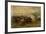 The Charge of Villafranca, June 24, 1866-Sebastiano de Albertis-Framed Giclee Print