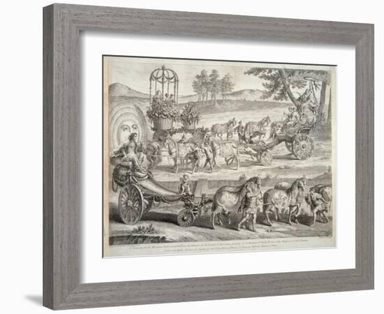 The Chariot of Apollo, 1764-A. Mytnikov-Kobylin-Framed Giclee Print