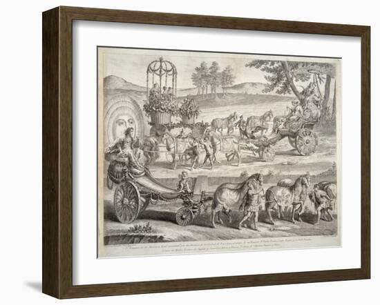 The Chariot of Apollo, 1764-A. Mytnikov-Kobylin-Framed Giclee Print