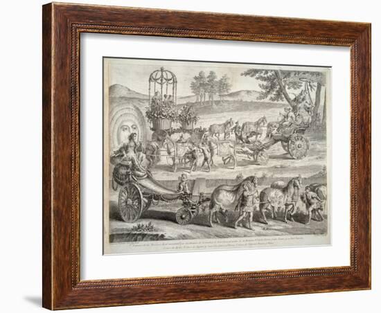 The Chariot of Apollo, 1764-A. Mytnikov-Kobylin-Framed Giclee Print