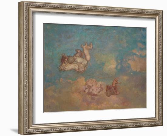 The Chariot of Apollo, 1905-16-Odilon Redon-Framed Giclee Print