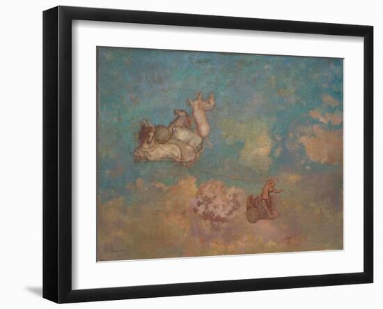 The Chariot of Apollo, 1905-16-Odilon Redon-Framed Giclee Print