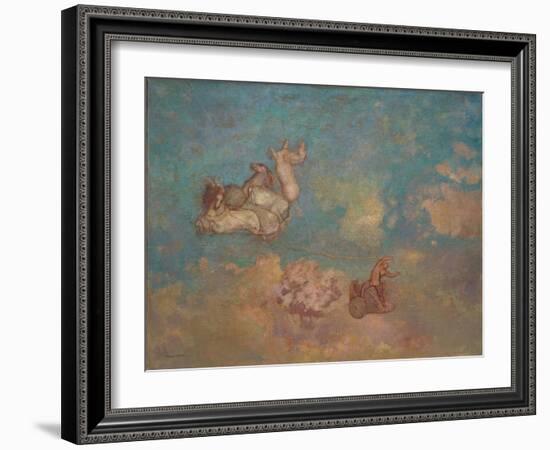 The Chariot of Apollo, 1905-16-Odilon Redon-Framed Giclee Print