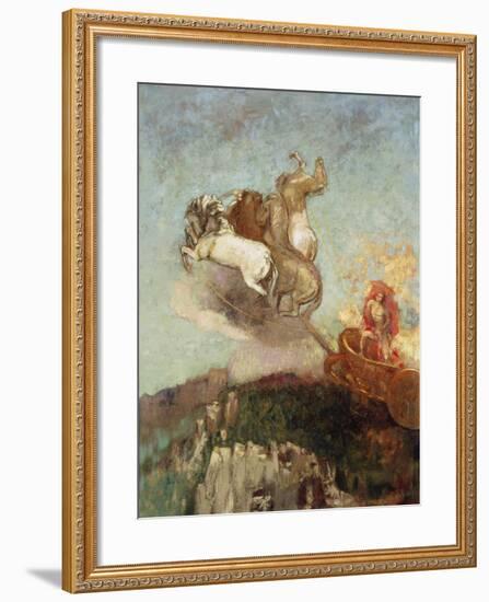 The Chariot of Apollo, 1907-08-Odilon Redon-Framed Giclee Print