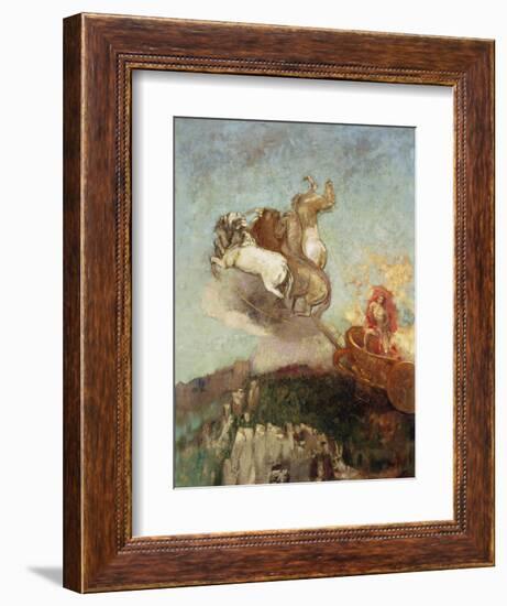 The Chariot of Apollo, 1907-08-Odilon Redon-Framed Giclee Print