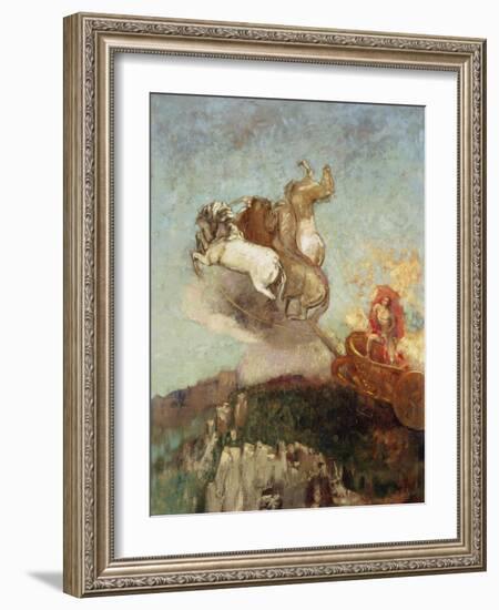 The Chariot of Apollo, 1907-08-Odilon Redon-Framed Giclee Print