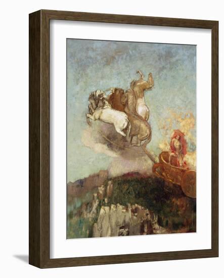 The Chariot of Apollo, 1907-08-Odilon Redon-Framed Giclee Print