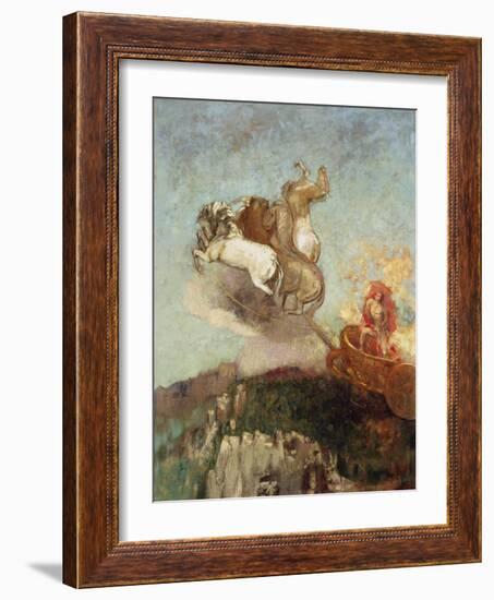 The Chariot of Apollo, 1907-08-Odilon Redon-Framed Giclee Print