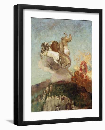 The Chariot of Apollo, 1907-08-Odilon Redon-Framed Giclee Print