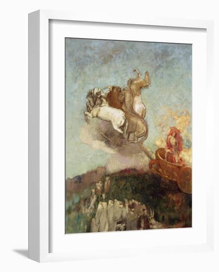 The Chariot of Apollo, 1907-08-Odilon Redon-Framed Giclee Print