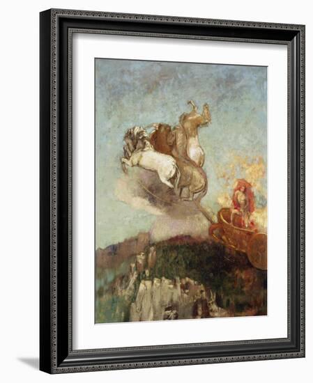 The Chariot of Apollo, 1907-08-Odilon Redon-Framed Giclee Print