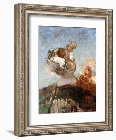 The Chariot of Apollo, 1907-1908-Odilon Redon-Framed Giclee Print