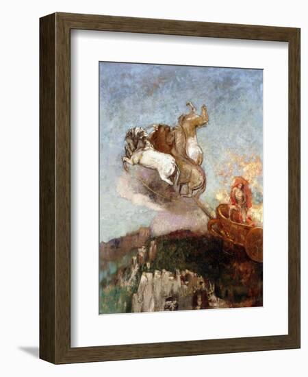 The Chariot of Apollo, 1907-1908-Odilon Redon-Framed Giclee Print