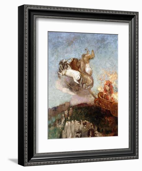 The Chariot of Apollo, 1907-1908-Odilon Redon-Framed Giclee Print