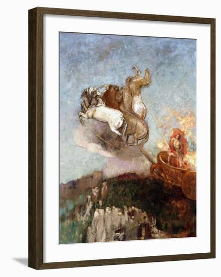 The Chariot of Apollo, 1907-1908-Odilon Redon-Framed Giclee Print