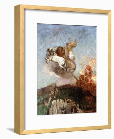 The Chariot of Apollo, 1907-1908-Odilon Redon-Framed Giclee Print