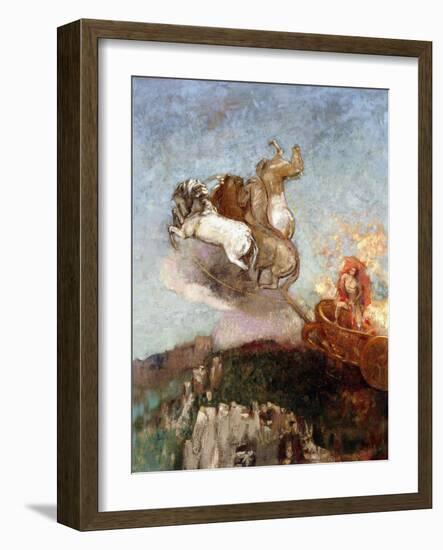 The Chariot of Apollo, 1907-1908-Odilon Redon-Framed Giclee Print