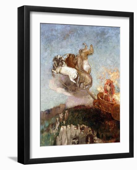The Chariot of Apollo, 1907-1908-Odilon Redon-Framed Giclee Print
