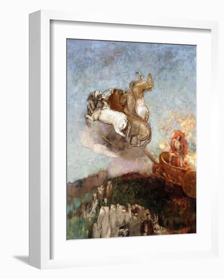 The Chariot of Apollo, 1907-1908-Odilon Redon-Framed Giclee Print