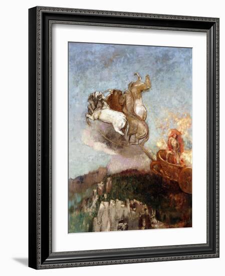 The Chariot of Apollo, 1907-1908-Odilon Redon-Framed Giclee Print