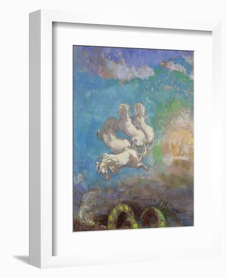 The Chariot of Apollo, circa 1905-14-Odilon Redon-Framed Giclee Print