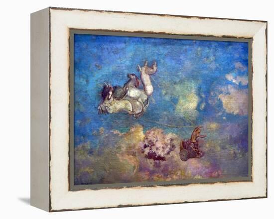 The Chariot of Apollo-Odilon Redon-Framed Stretched Canvas