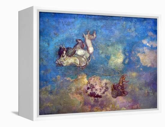 The Chariot of Apollo-Odilon Redon-Framed Stretched Canvas