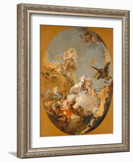 The Chariot of Aurora, 1761-9-Giovanni Battista Tiepolo-Framed Giclee Print