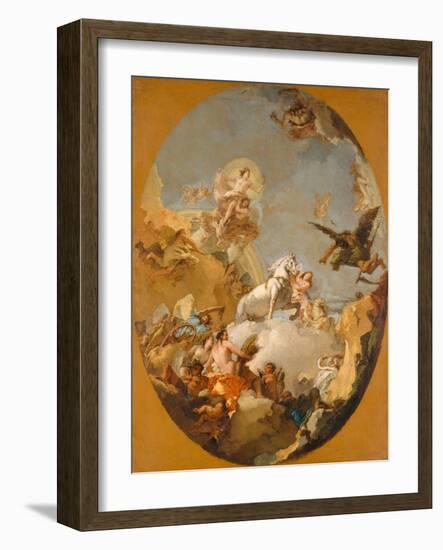 The Chariot of Aurora, 1761-9-Giovanni Battista Tiepolo-Framed Giclee Print