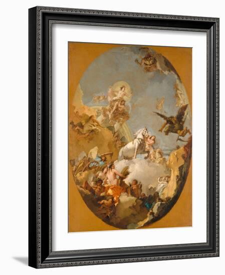 The Chariot of Aurora, 1761-9-Giovanni Battista Tiepolo-Framed Giclee Print