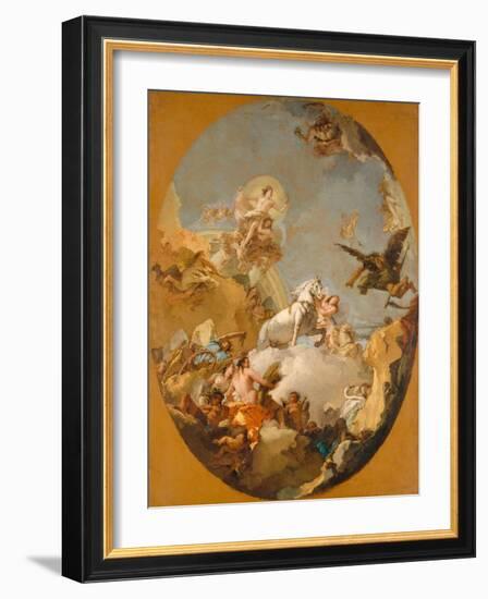 The Chariot of Aurora, 1761-9-Giovanni Battista Tiepolo-Framed Giclee Print