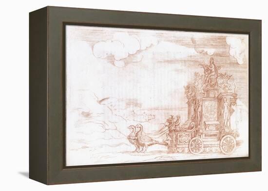 The Chariot of Venus, 1579-null-Framed Premier Image Canvas