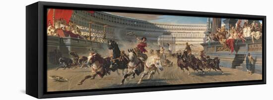 The Chariot Race, C.1882-Alexander Von Wagner-Framed Premier Image Canvas