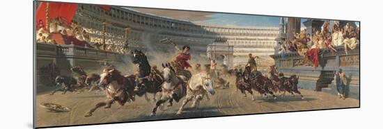 The Chariot Race, C.1882-Alexander Von Wagner-Mounted Giclee Print