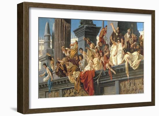 The Chariot Race, C.1882-Alexander Von Wagner-Framed Giclee Print