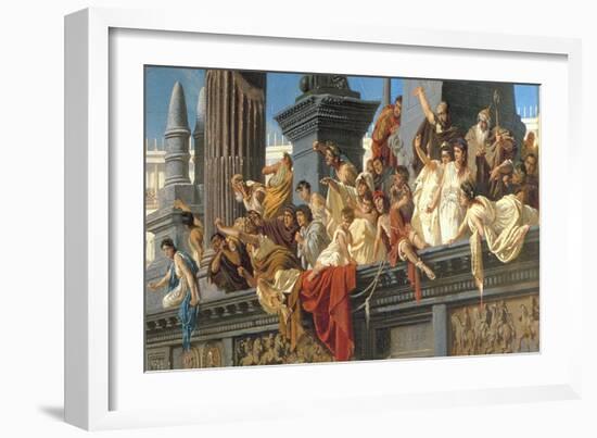 The Chariot Race, C.1882-Alexander Von Wagner-Framed Giclee Print