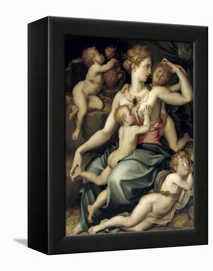 The Charity-Carlo Portelli-Framed Premier Image Canvas