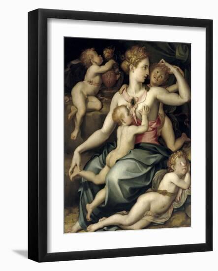 The Charity-Carlo Portelli-Framed Giclee Print